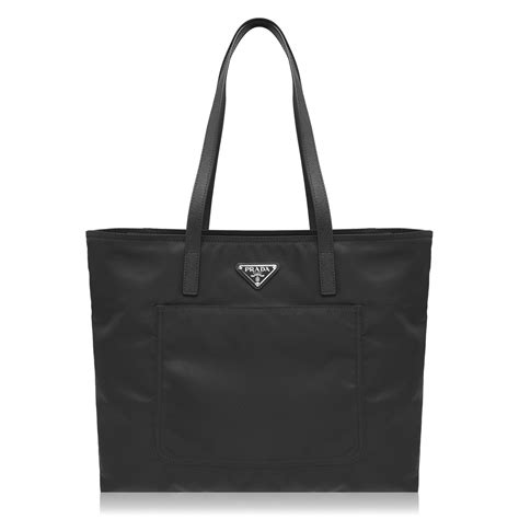 prada nylon shopper tote.